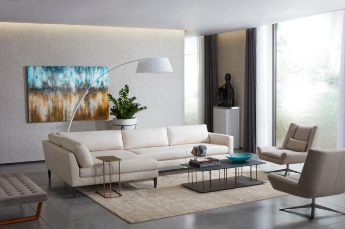 Luke Swivel Chair Lifestyle View