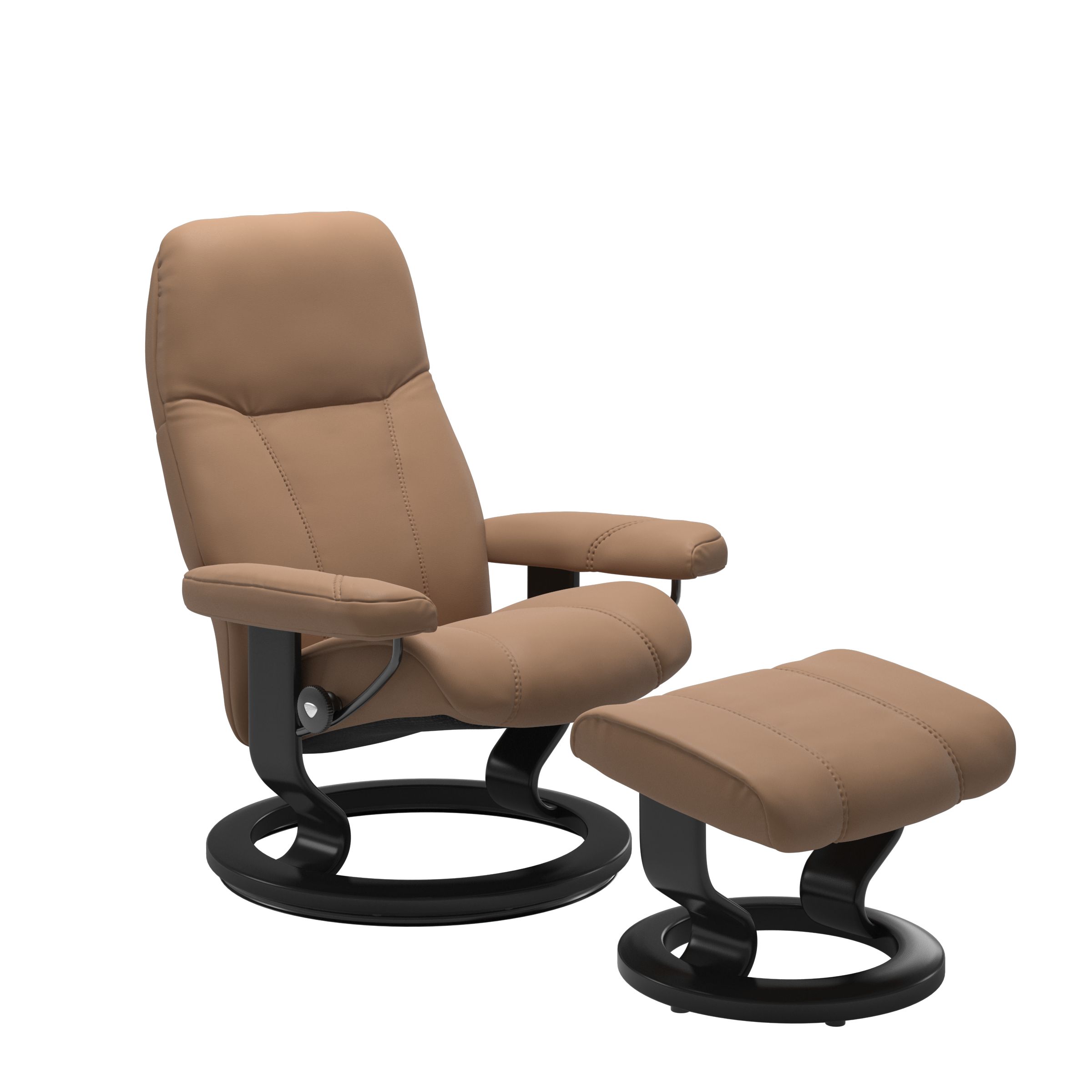 Consul Recliner in Batick Latte Leather