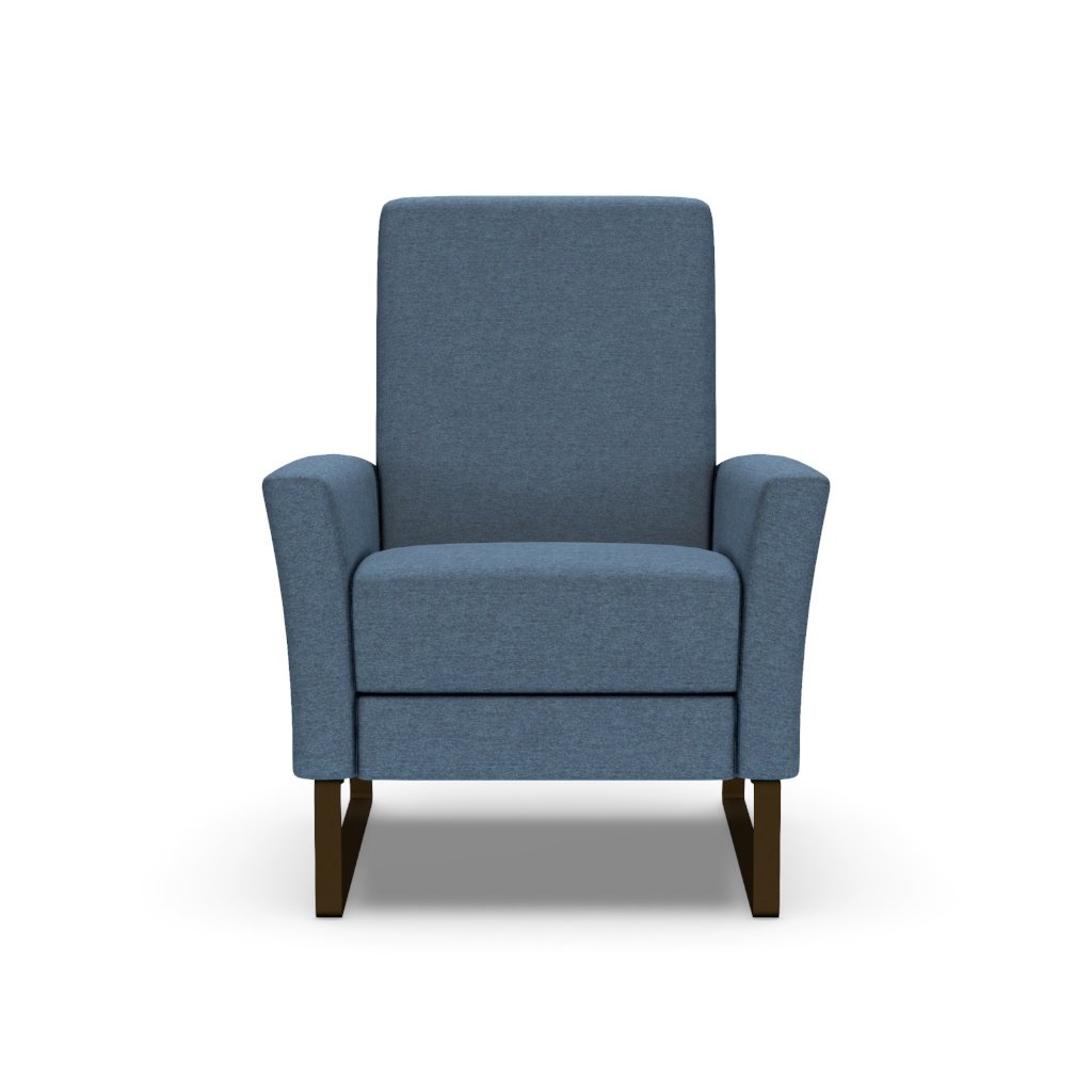 Nico Recliner in Archer Navy Fabric