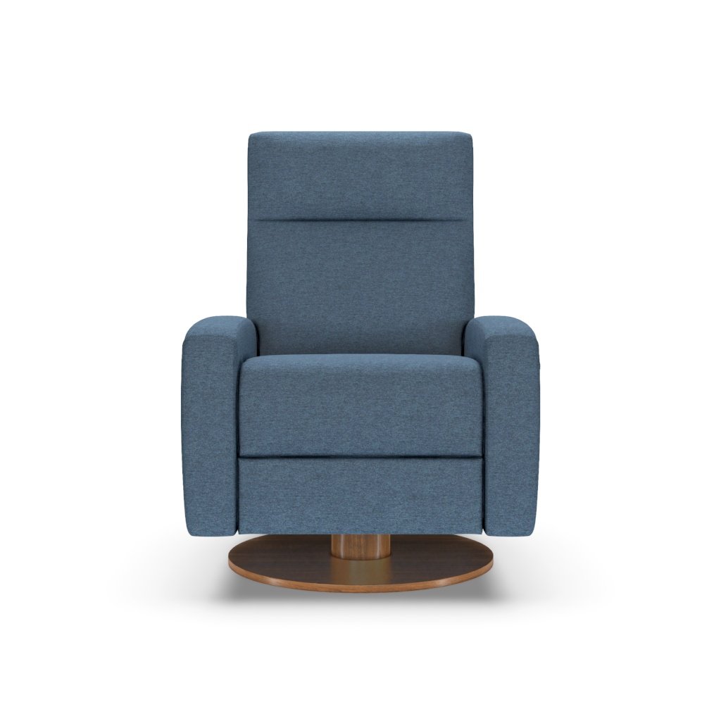 Demi Recliner in Archer Navy Fabric