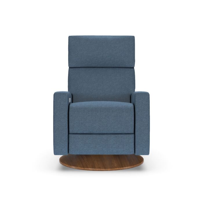 Elliot Recliner in Archer Navy Fabric