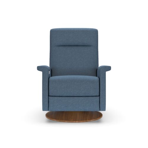 Fallon Recliner in Archer Navy Fabric