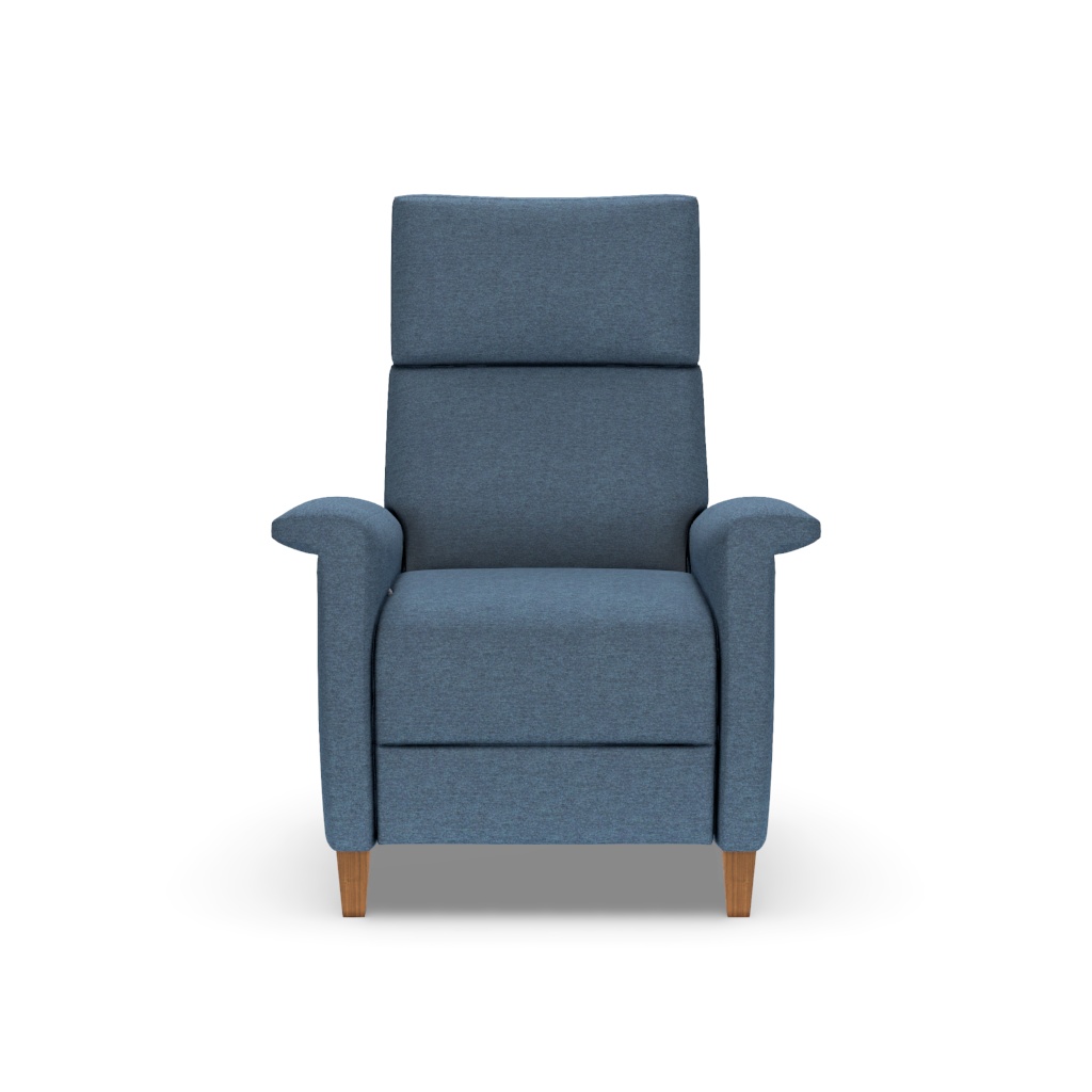 Felix Recliner in Archer Navy Fabric