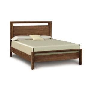 Mansfield 49 inch Bed frame in Walnut by Copeland