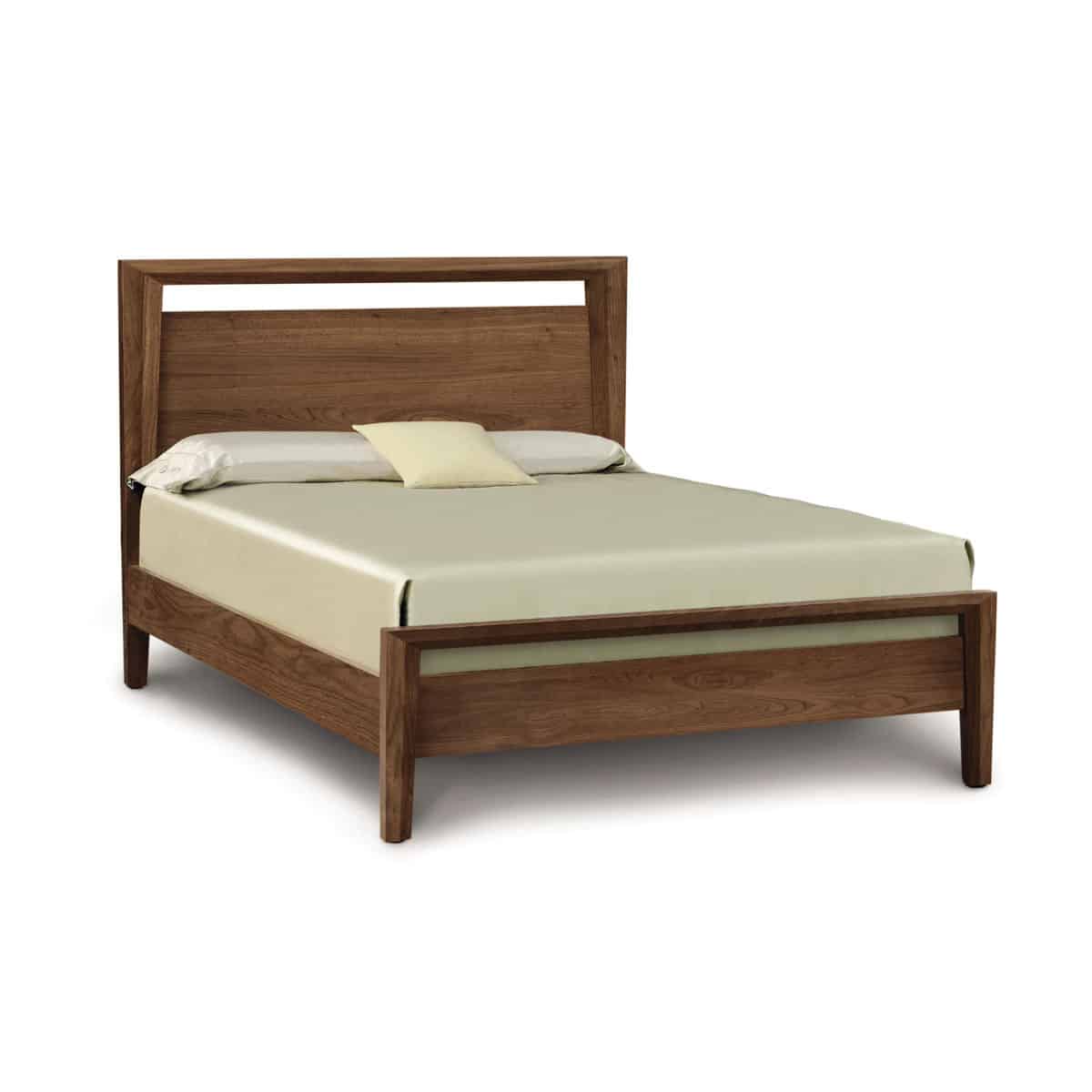 Mansfield 49 inch Bed frame in Walnut by Copeland