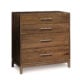 Mansfield 4 drawer dresser in walnut by Copeland