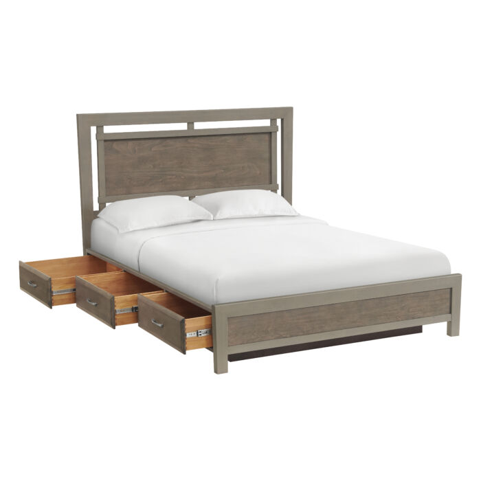 Ellison Storage Bed with Open Drawers