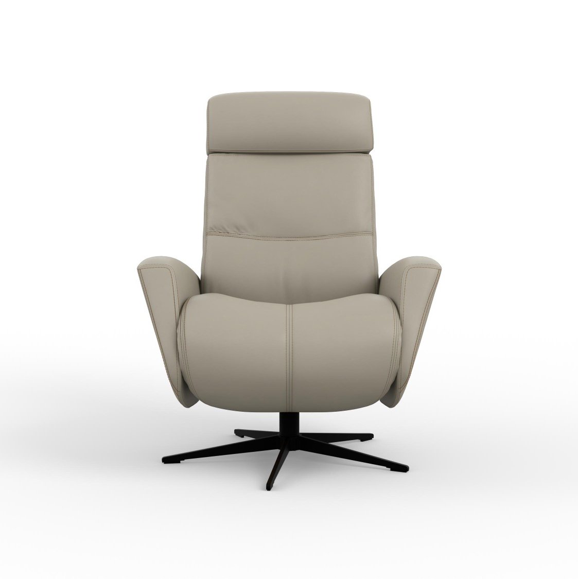 Magnus Recliner in SL 205 Shadow Grey Leather