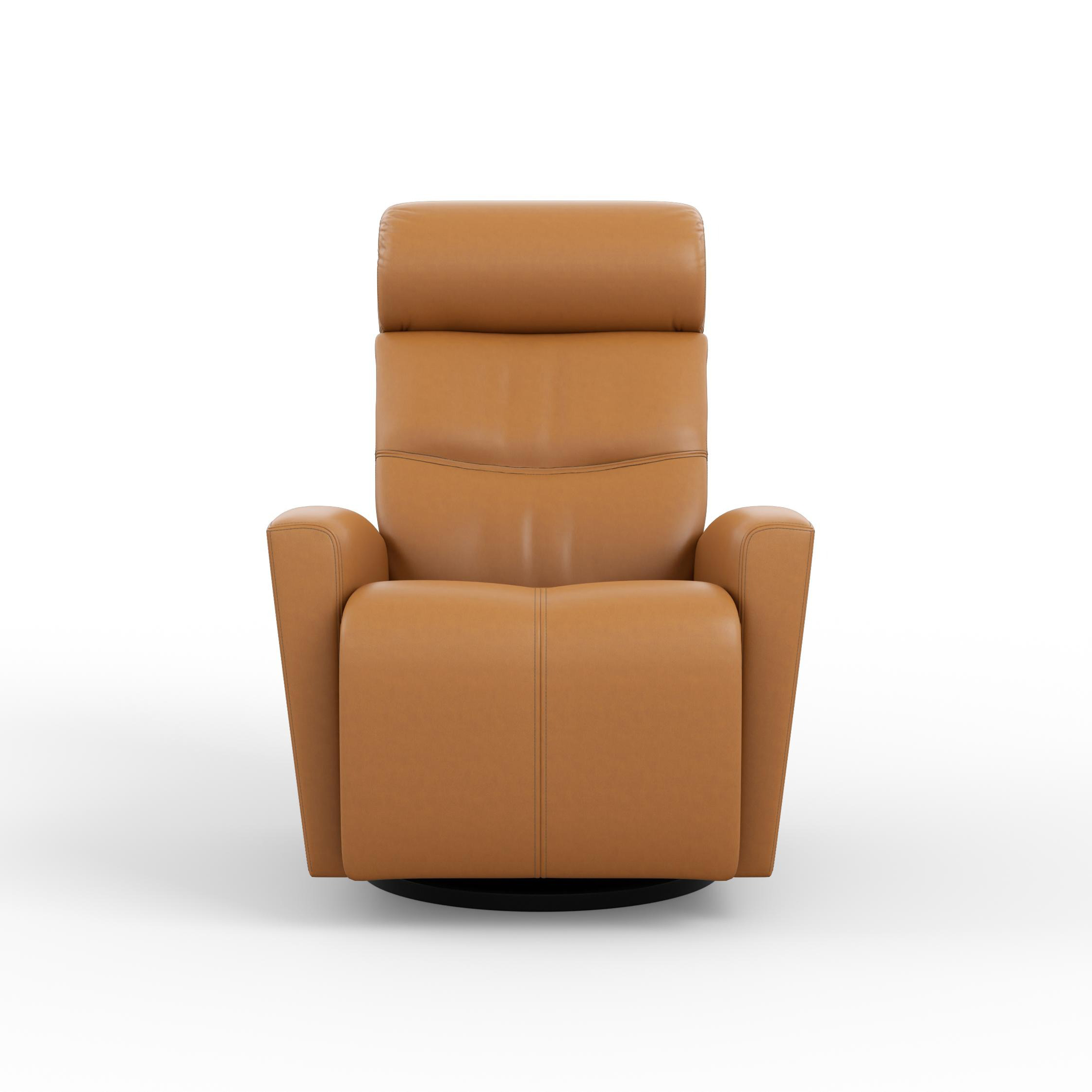 Milan Recliner in AL Vintage Cognac Leather