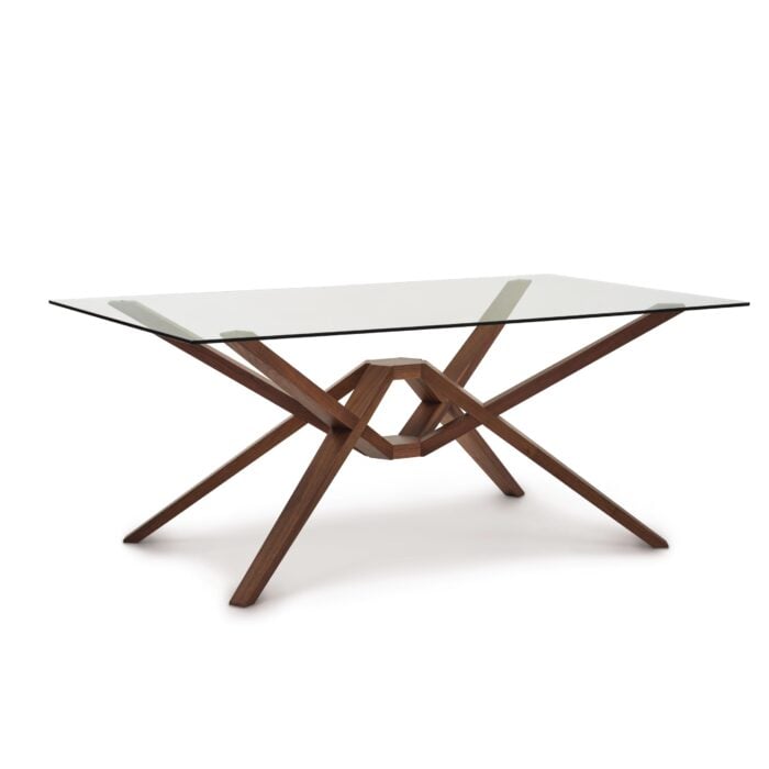 Exeter Glass Top Dining Table by Copeland Furniture - Image 2