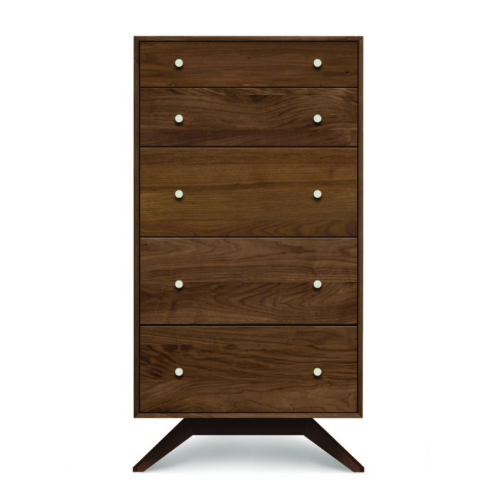 Astrid 5 Drawer Walnut