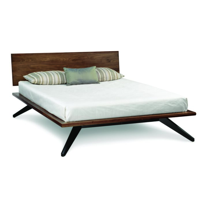Astrid Bed in Natural Walnut