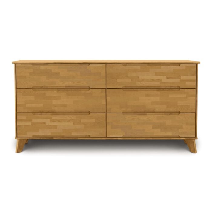 Linn 6 Drawer Dresser in Natural Cherry