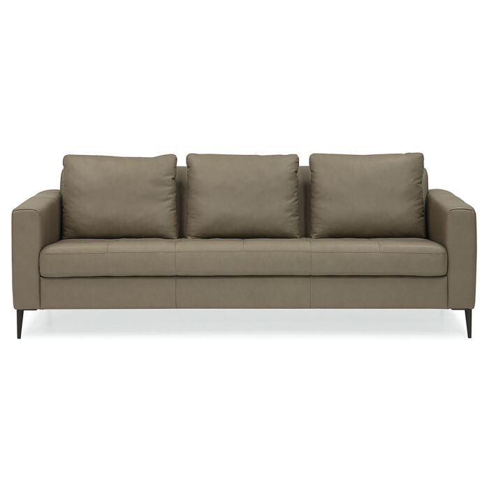 Sherbrook Sofa Head On View in Leather
