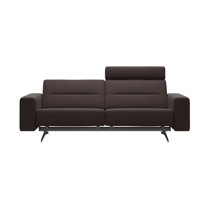 Stella 2.5 Sofa Headrest in Paloma Chocolate Leather