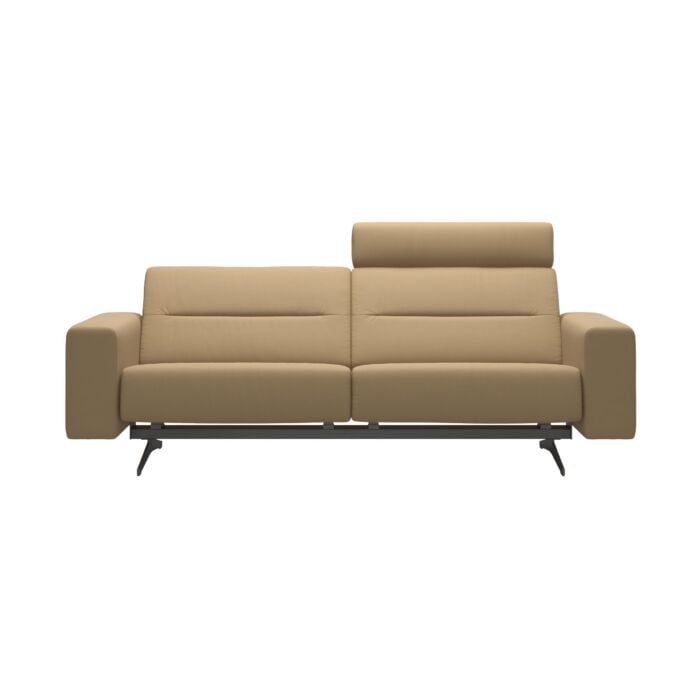 Stella 2.5 Sofa Headrest in Paloma Sand Leather