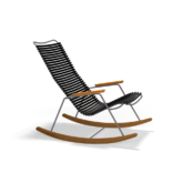 Black Rocking Chair with arms by Houe