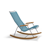 Petrol Rocking Chair with arms by Houe