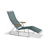 Pine Green Sun Lounger by Houe