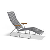 Dark Grey Sun Lounger by Houe