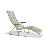 Dusty Green Sun Lounger by Houe