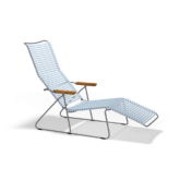 Dusty Light Blue Sun Lounger by Houe