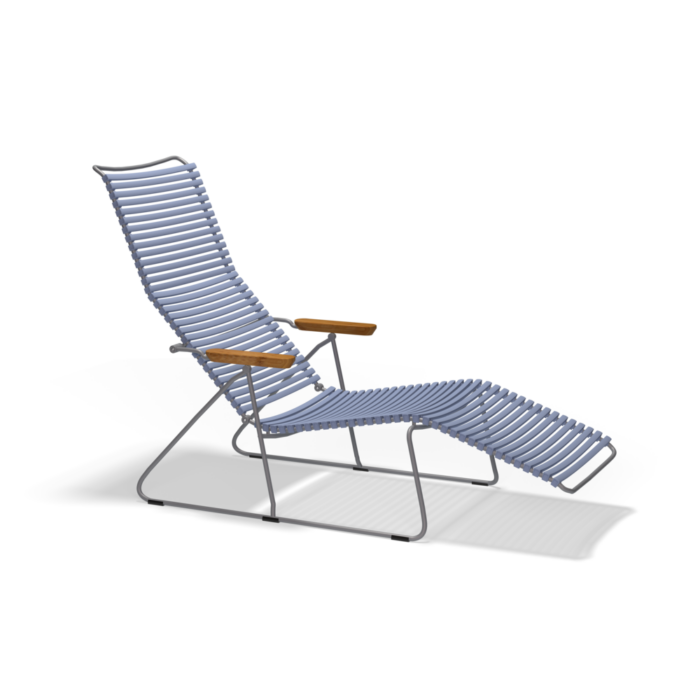 Click Sun Lounger with Arms