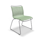 Houe Outdoor Dining Chair Without Armrests Dusty Green
