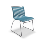 Houe Outdoor Dining Chair Without Armrests Petrol