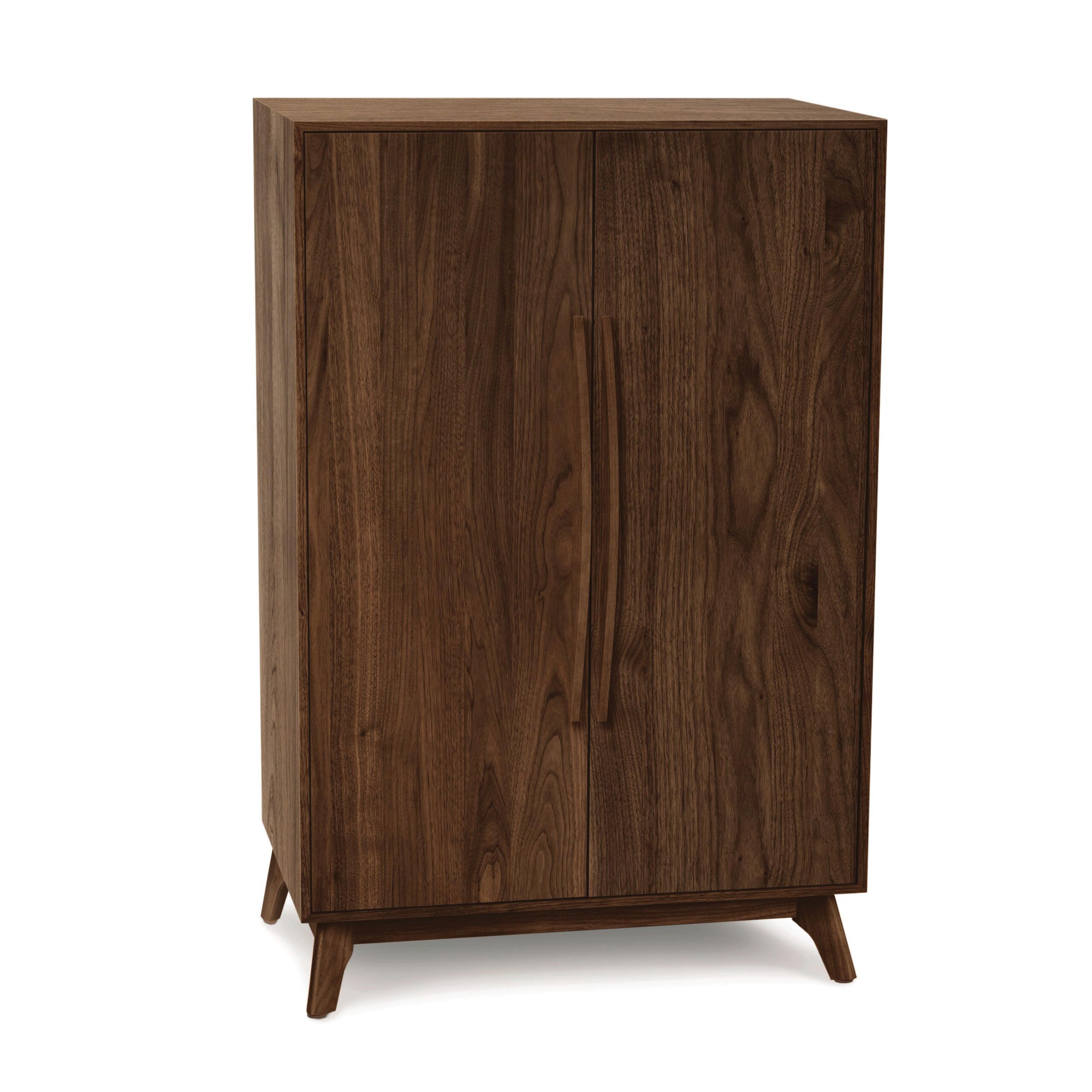 Catalina Bar Cabinet in Natural Walnut