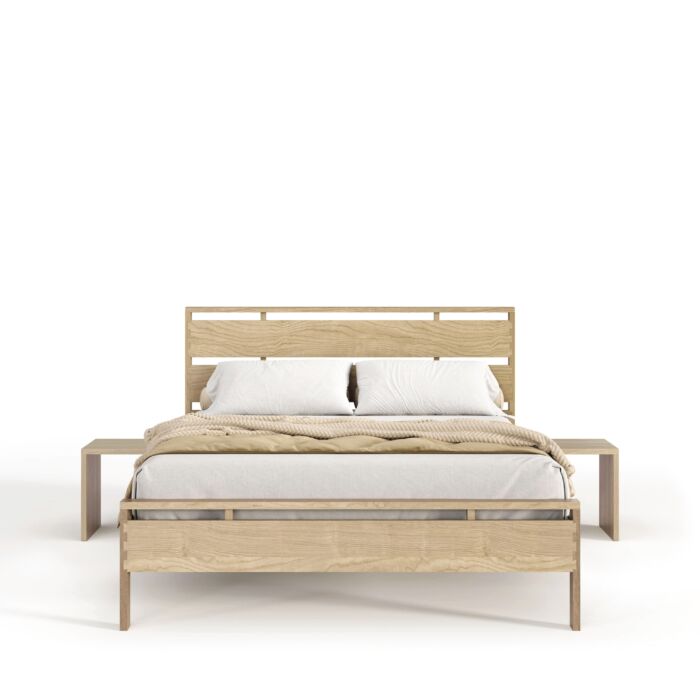 Oslo Bed with Night Shelves