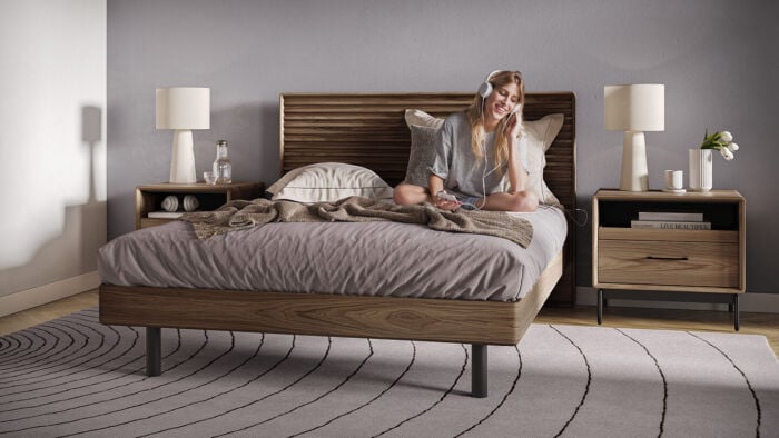 BDI Cross LINQ King Bed - Image 4