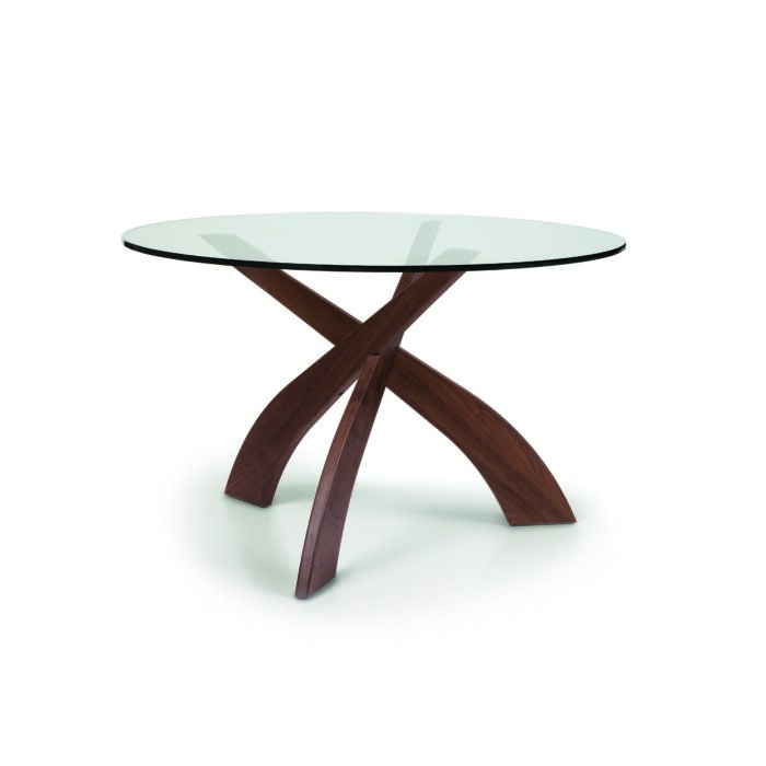 Entwine Dining Table 48" Round in Walnut