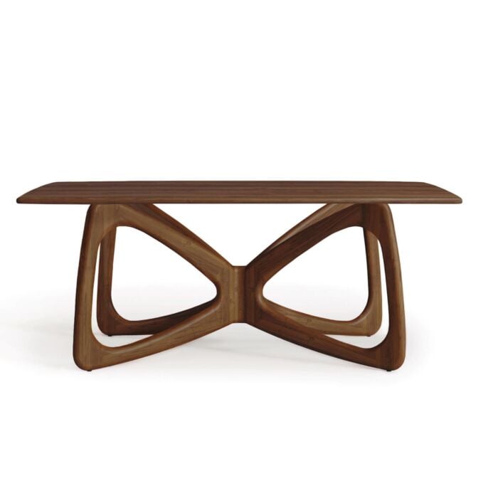 Butterfly 42" Fixed Top in Walnut