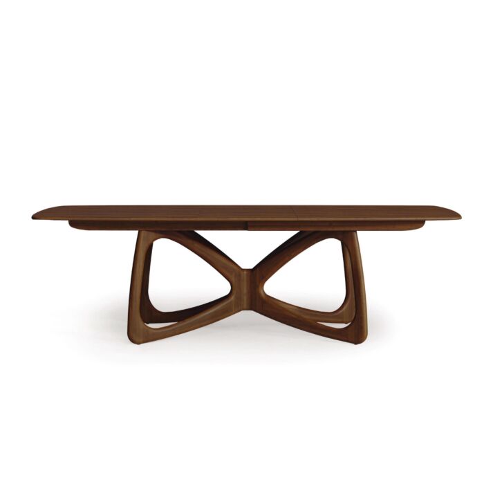 Butterfly Extension Table Head On - Wlanut