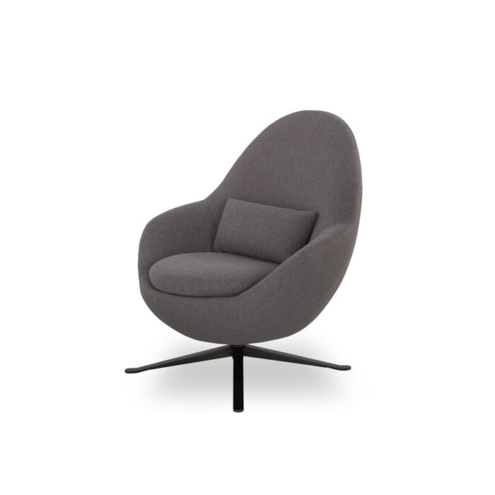 Jude Swivel Chair Angled View