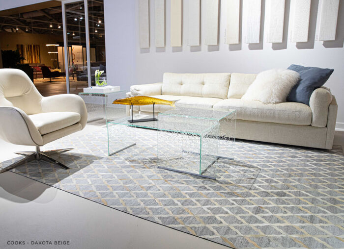 Cooks Sofa Staged