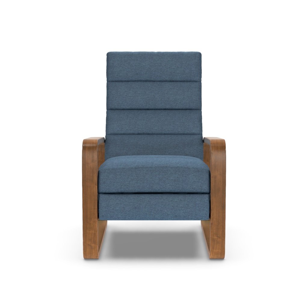 Elton Recliner in Archer Navy Fabric