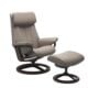 Paul Recliner - Paloma Mushroom Leather