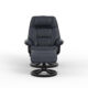 Admiral R Recliner in SL Blue Leather