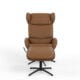 Stella Recliner in AL Vintage Cognac Leather