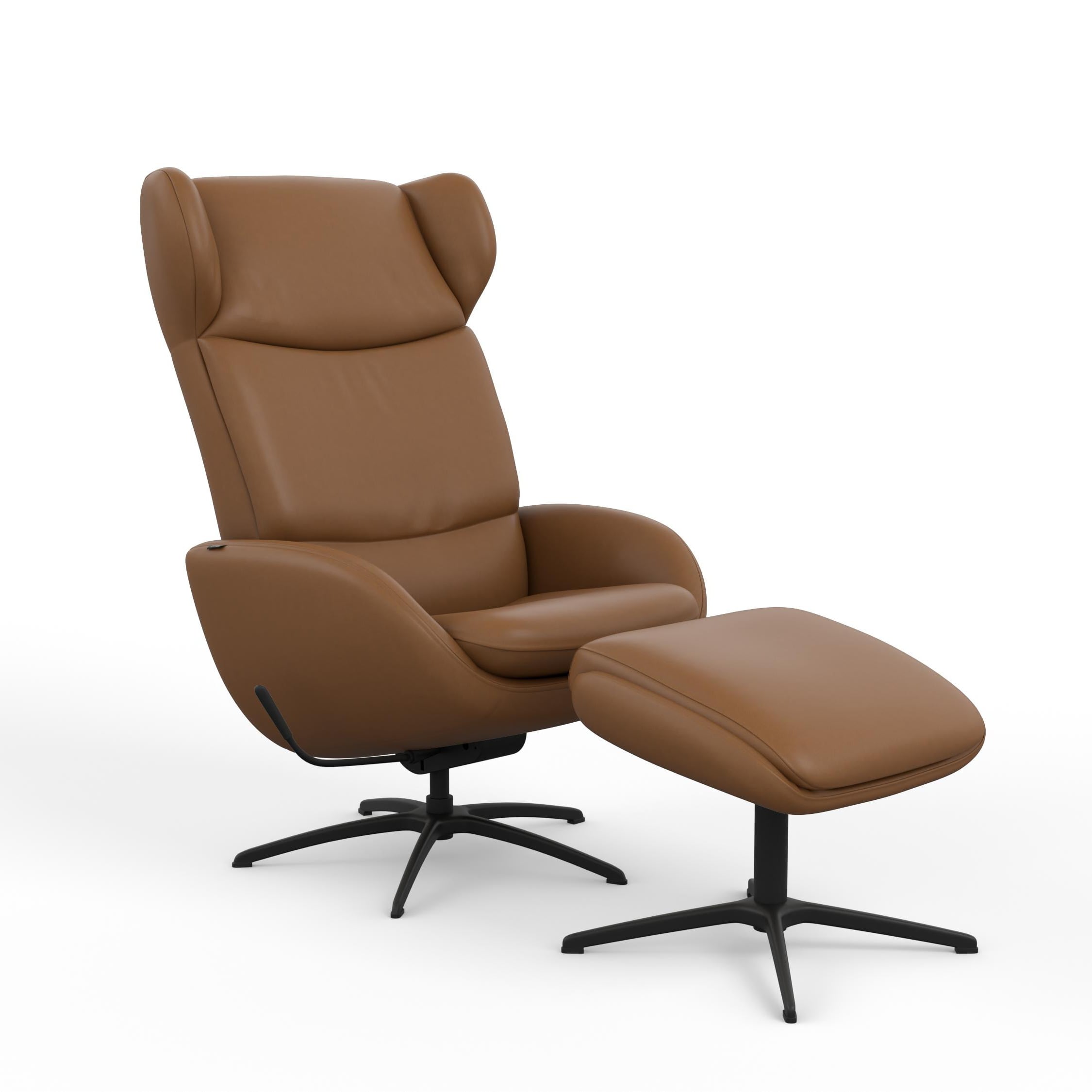 Stella Side View in AL Vintage Cognac Leather