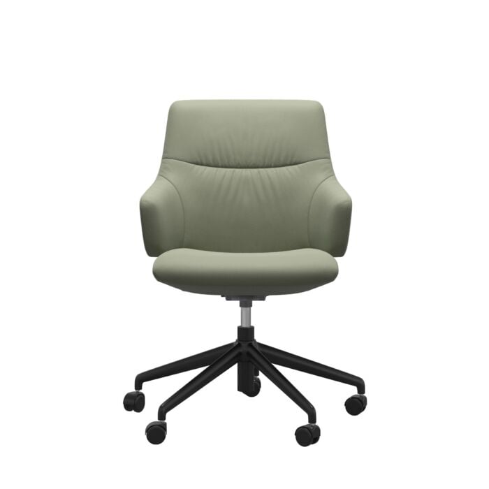 Mint Low Back Office Chair - Image 2