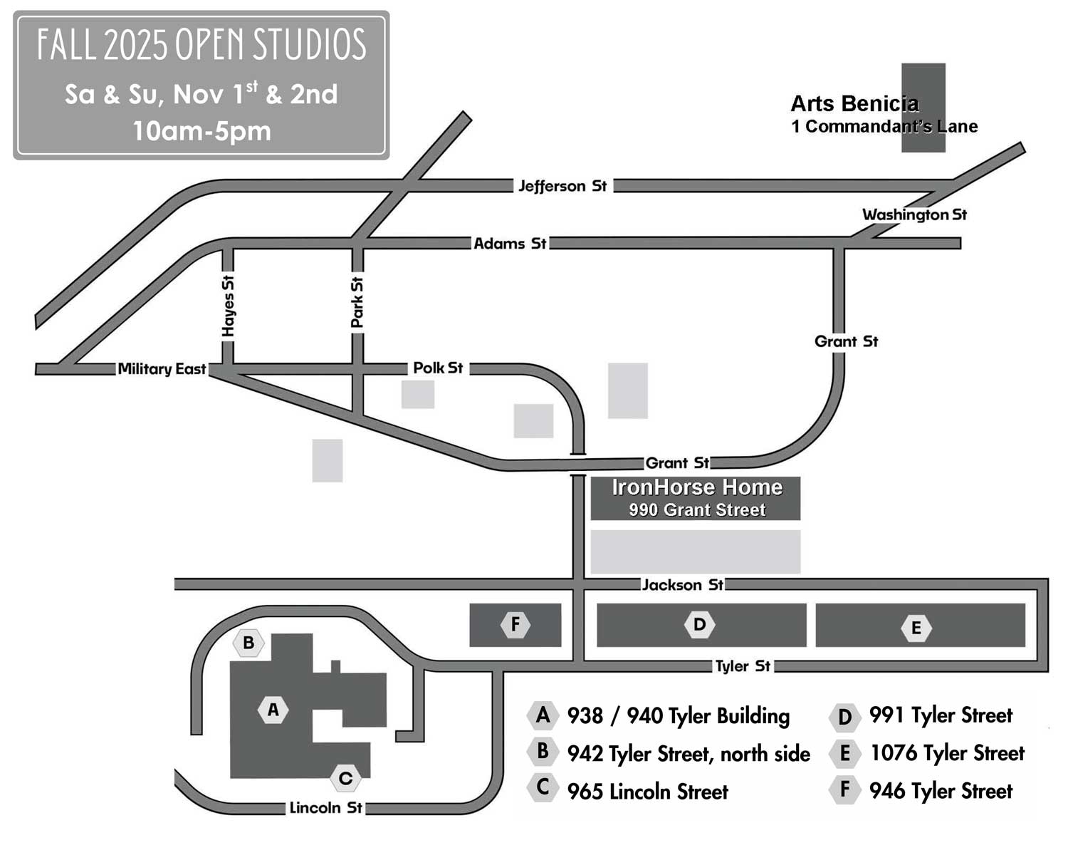Benicia_Arsenal_Artists_map
