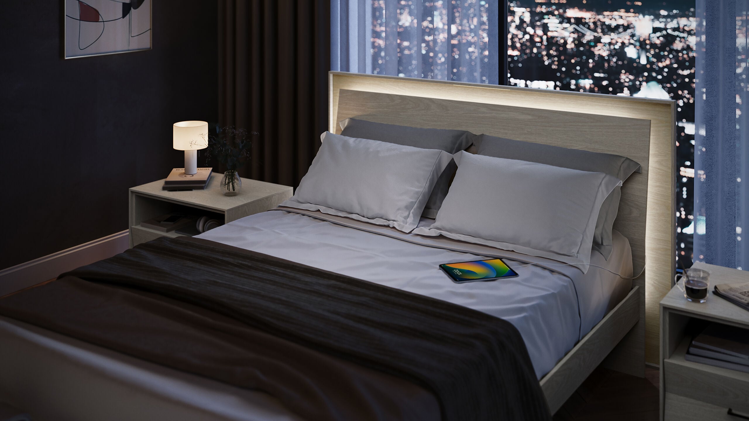 KAVA Bedroom Queen Bed